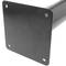 Pies redondos para mesa y mueble. Patas en acero negras de 72-75 cm 4-pack