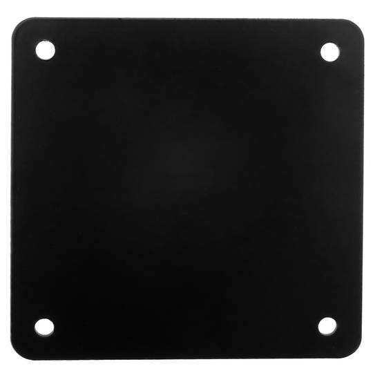 Pies redondos para mesa y mueble. Patas en acero negras de 72-75 cm 4-pack