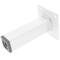 Peus quadrats per a taula i moble. Potes en acer blanques de 10cm 4-pack