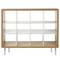 Pieds de table carré pour meubles et bureau en acier chromé 10cm 4-pack
