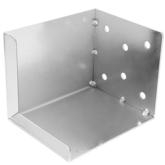 Patas cúbicas. Pés de mesa para armários e móveis de aço inoxidável 10cm 4-pack