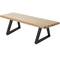 Patas retangular Pés de mesinha e bancada de aço 480 x 60 x 420 mm 2-pack
