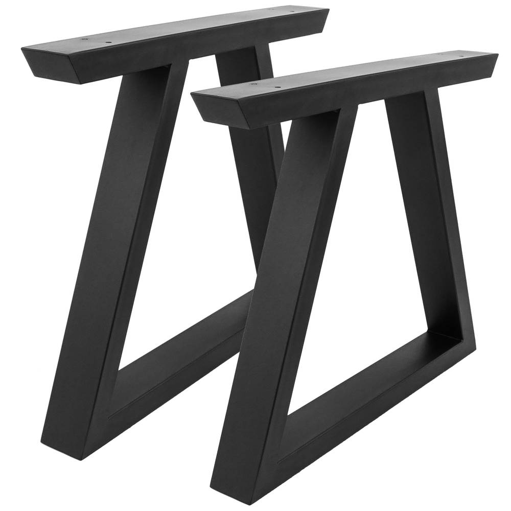 Patas retangular Pés de mesinha e bancada de aço 480 x 60 x 420 mm 2-pack
