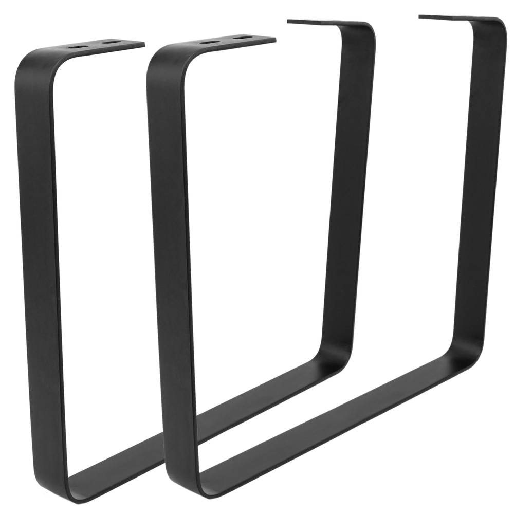 Beine für kleiner Tisch rechteckig aus Stahl 480 x 45 x 420 mm 2-pack