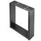 Pieds rectangulaire de petite table et banc en acier 300 x 80 x 430 mm 2-pack, tubes 80 x 20 mm
