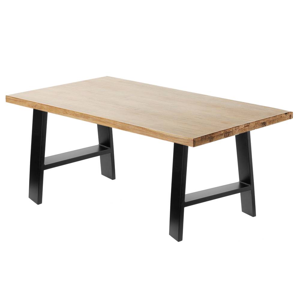 Patas retangulares. Pés de mesinha e bancada de aço 400 x 80 x 430 mm 2-pack