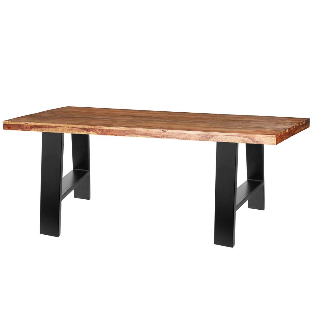 Patas retangulares. Pés de mesinha e bancada de aço 400 x 80 x 430 mm 2-pack