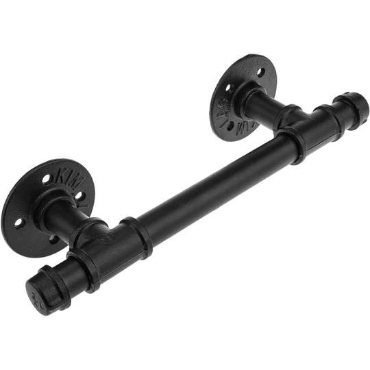 Support pipe 370 mm. Industrial and vintage tube towel rail