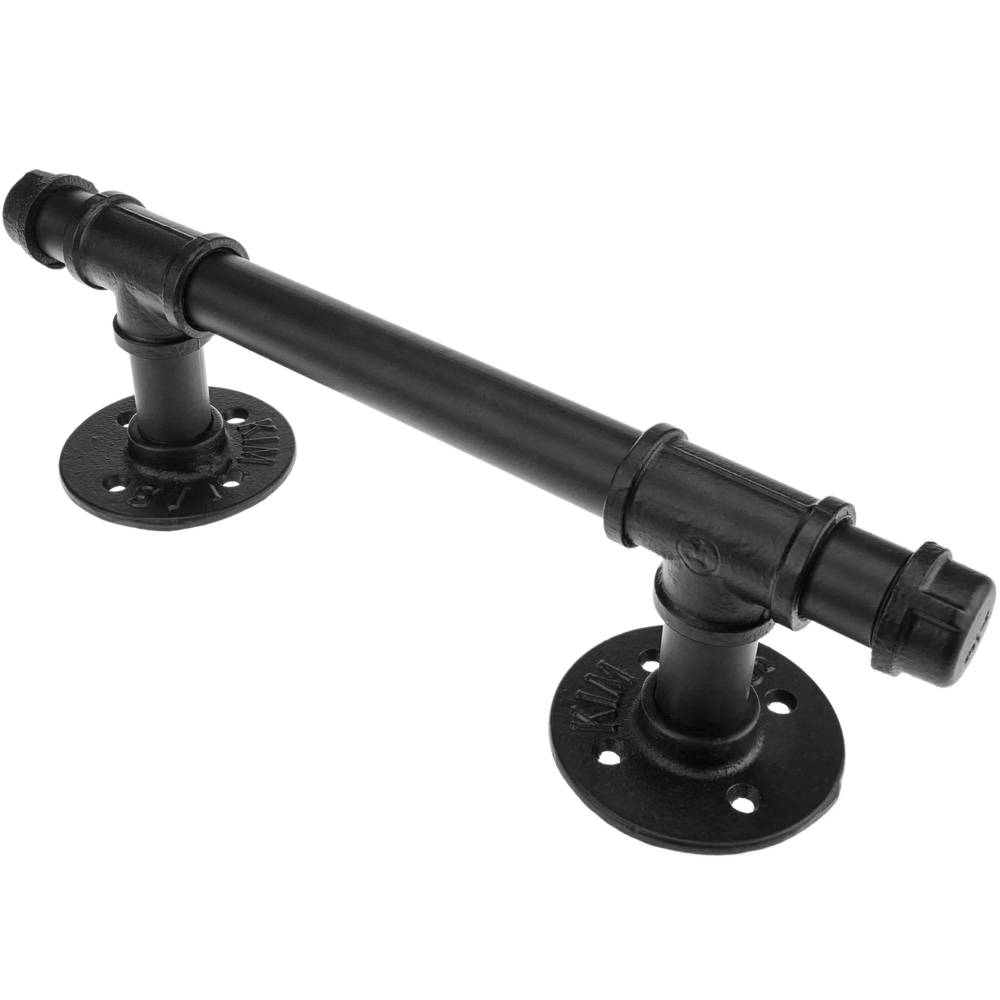 Support pipe 370 mm. Industrial and vintage tube towel rail