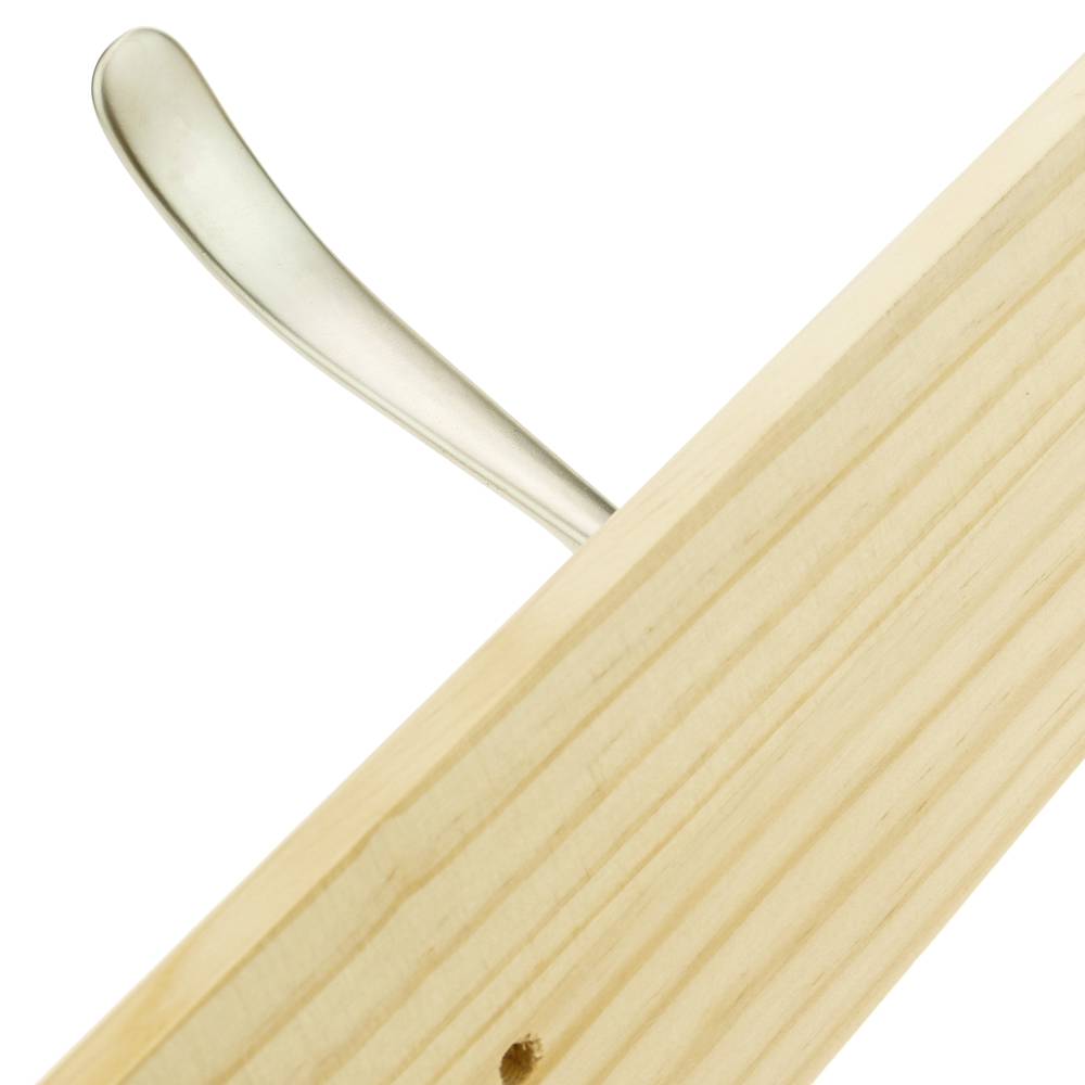 Cabide de parede Toalheiro com 4 ganchos duplos