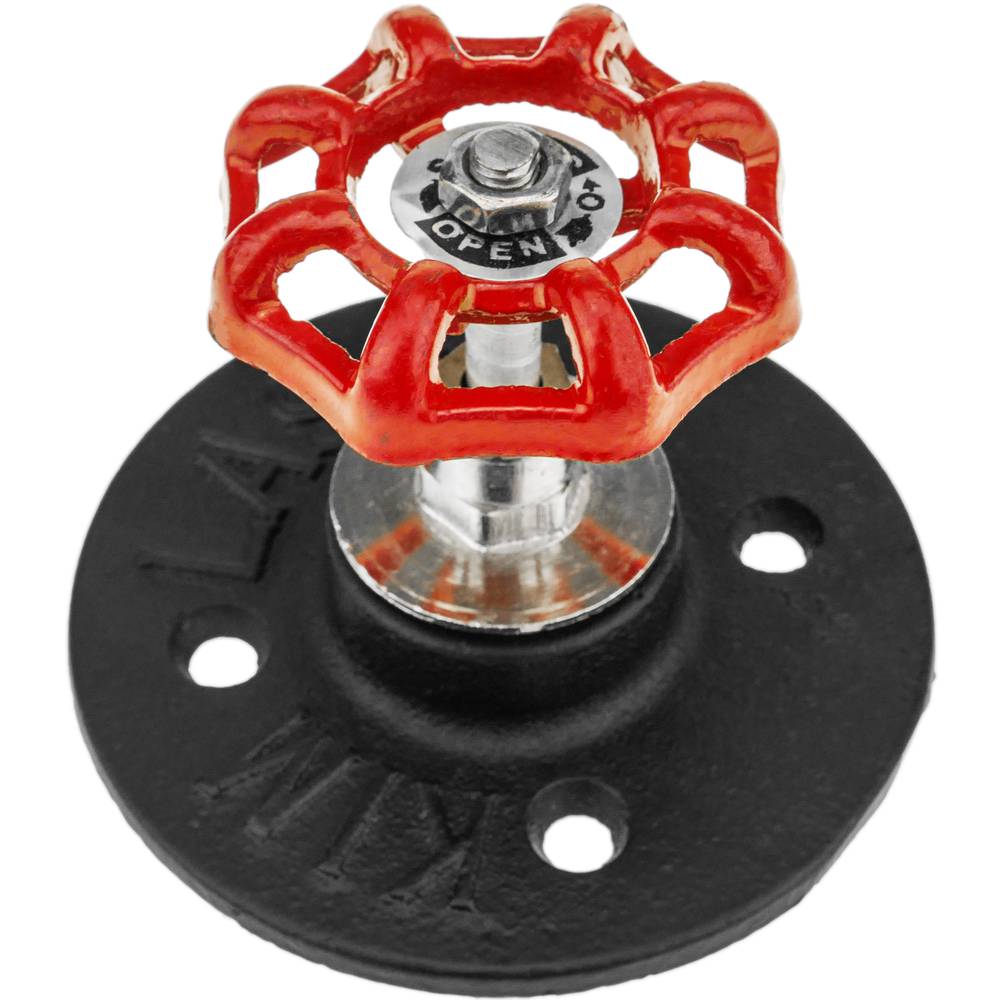 Wand Garderobe aus stahl 1 Industriehahn Haken. Handtuchhalter Kleiderhaken