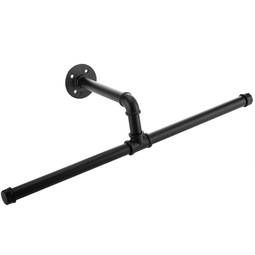 Steel coat hook for wall mount. Vintage Industrial Hanger for Towel and Clothes