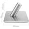 Stainless steel coat hook for wall mount. Clothes hanger and towel rack with 1 inclined hook 4-pack