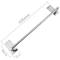 Stainless steel towel bar for bathroom