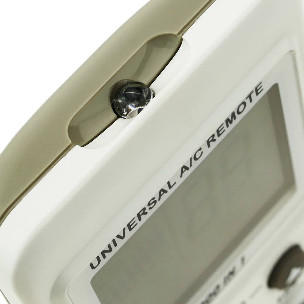 Universal remote control for air conditioning and heating 51x142x21 mm
