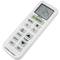 Controle remoto universal para ar condicionado e aquecimento 55x154x21 mm