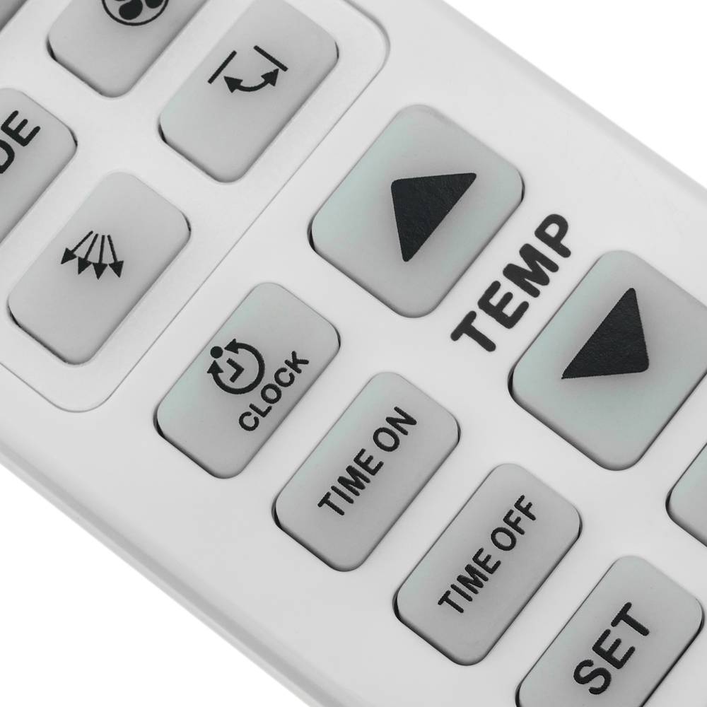 Controle remoto universal para ar condicionado e aquecimento 55x154x21 mm