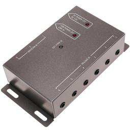 Repetidor infravermelho IR com 3 portas receptoras e 6 transmissores