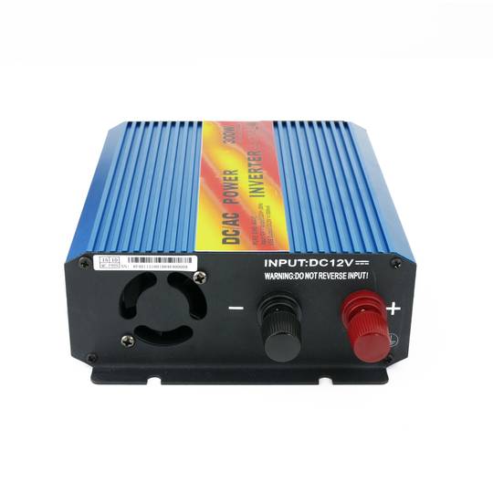 Onda pura inversor elétrico 10 ~ 16VDC para 220VAC 300W USB solar