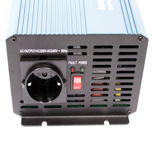 Inverter elettrico ad onda pura da 10 ~ 16VDC a 220VAC 1000W solare