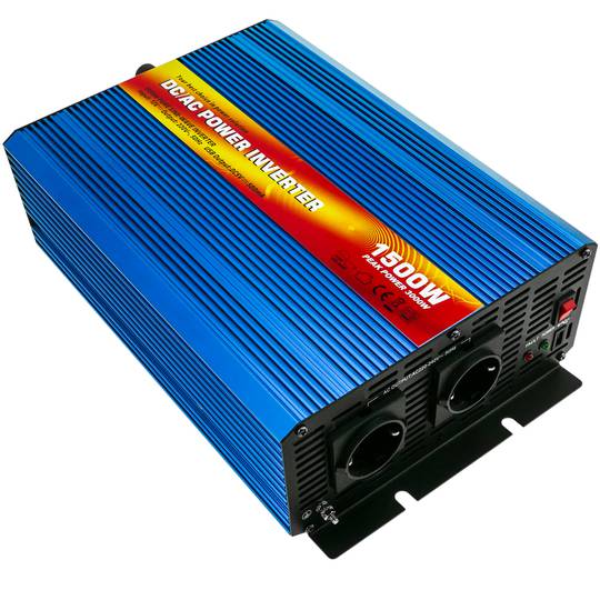 Onde électrique pure d'onde 12VDC à 220VAC 1500W solaire USB