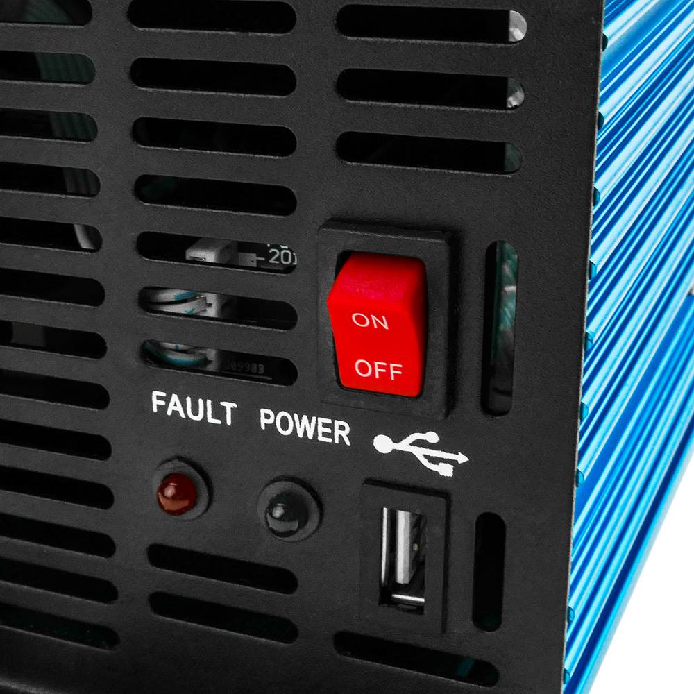 Onde électrique pure d'onde 12VDC à 220VAC 1500W solaire USB