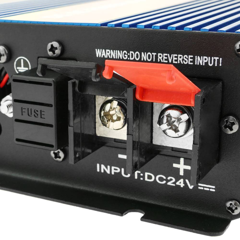 Inverter elettrico ad onda pura da 20 ~ 31VDC a 220VAC 400W USB solare