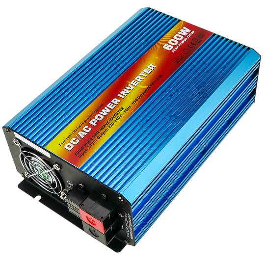 Inversor eléctrico de onda pura 20~31VDC a 220VAC 600W solar