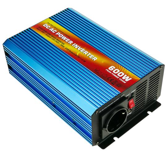 Inversor eléctrico de onda pura 20~31VDC a 220VAC 600W solar
