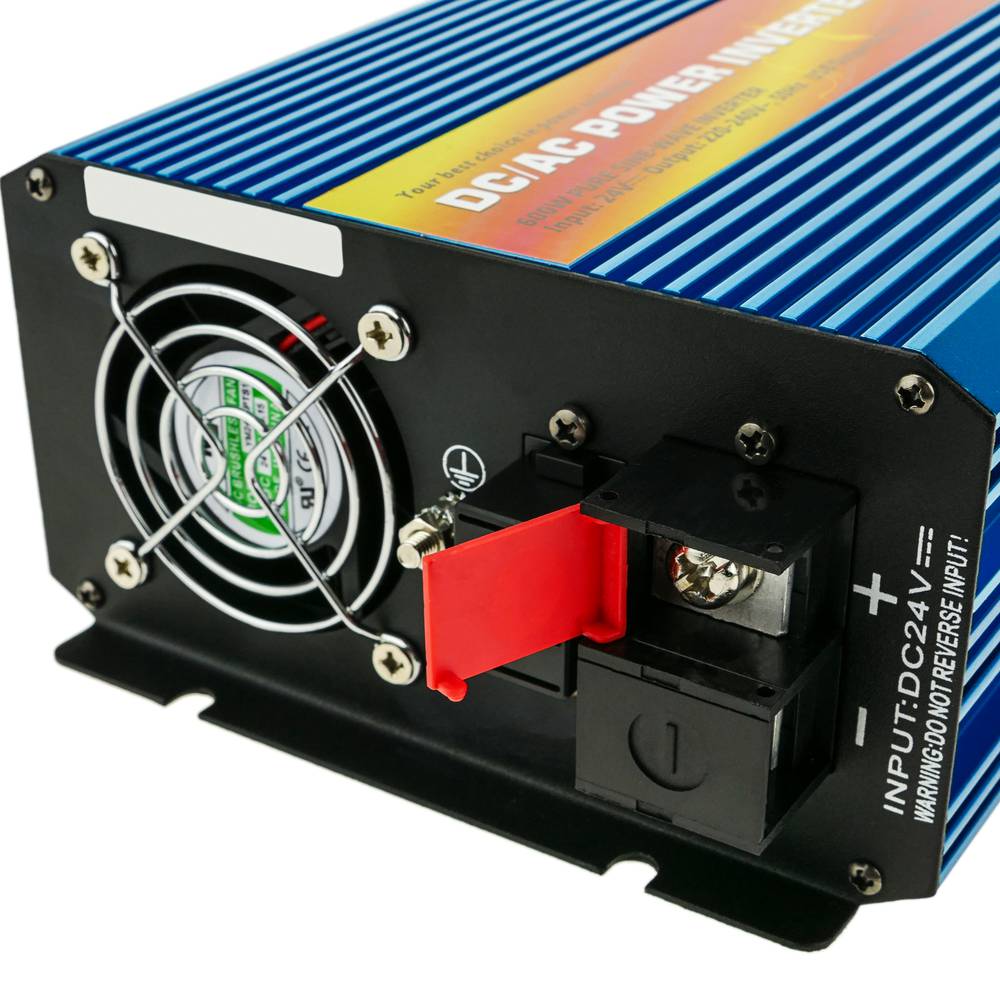 Inversor eléctrico de onda pura 20~31VDC a 220VAC 600W solar