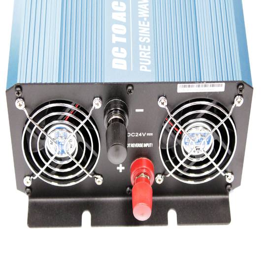 Inverter elettrico ad onda pura da 20 ~ 31VDC a 220VAC 2000W USB solare