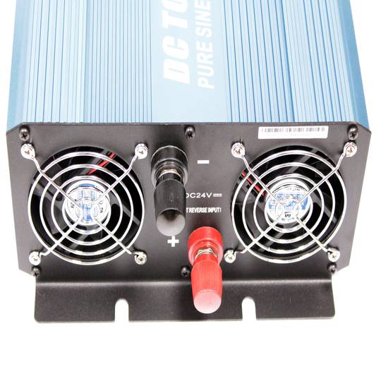 Inversor eléctrico de onda pura 20~31VDC a 220VAC 2500W USB solar