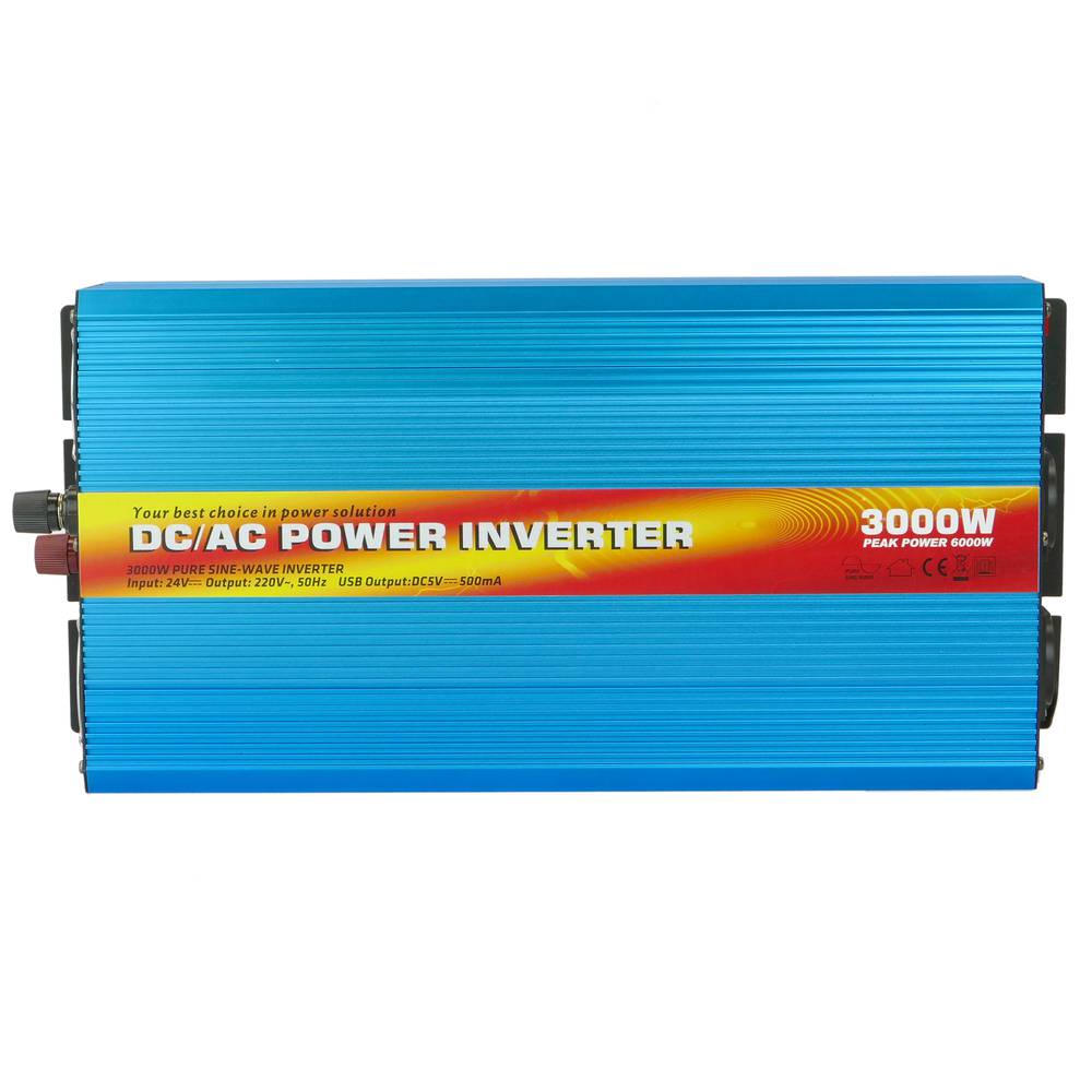 Reine welle elektrische inverter 20 ~ 31VDC zu 220 V AC 3000 Watt USB solar