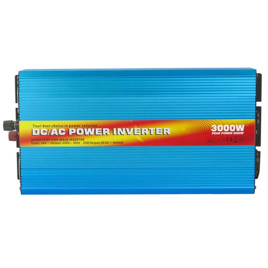 Reine welle elektrische inverter 20 ~ 31VDC zu 220 V AC 3000 Watt USB solar