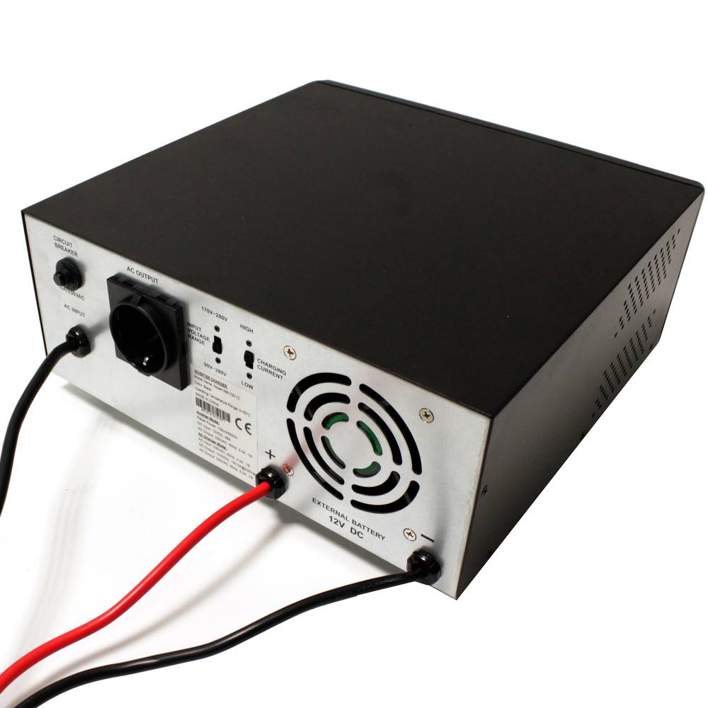 Falownik 230VAC z czystą falą i ładowarką 12V model 700V