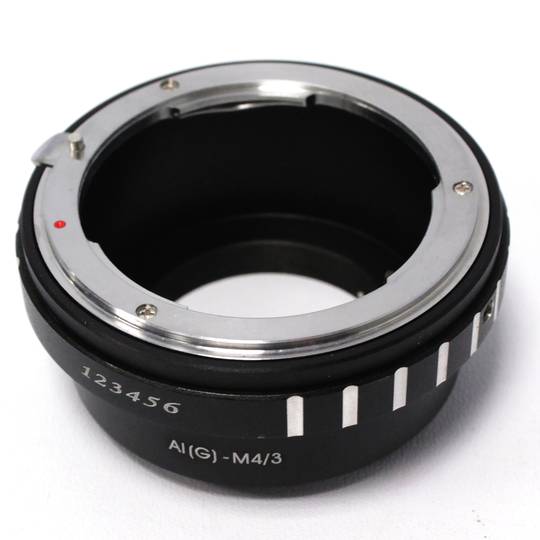 M4 / M3-adapter voor montage op Nikon A1