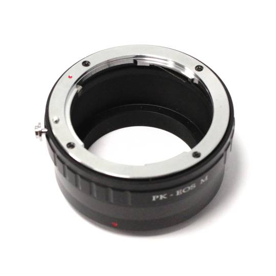 Adaptador de montura Pentax PK a Canon EOS-M