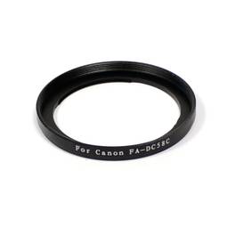 Adattatore Canon PowerShot G1 da X a 58mm compatibile FA-DC58C