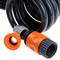 Spiral-Gartenschlauch-Set, 15 m, 3/8 Zoll, 9 mm, 7 Sprühmodi