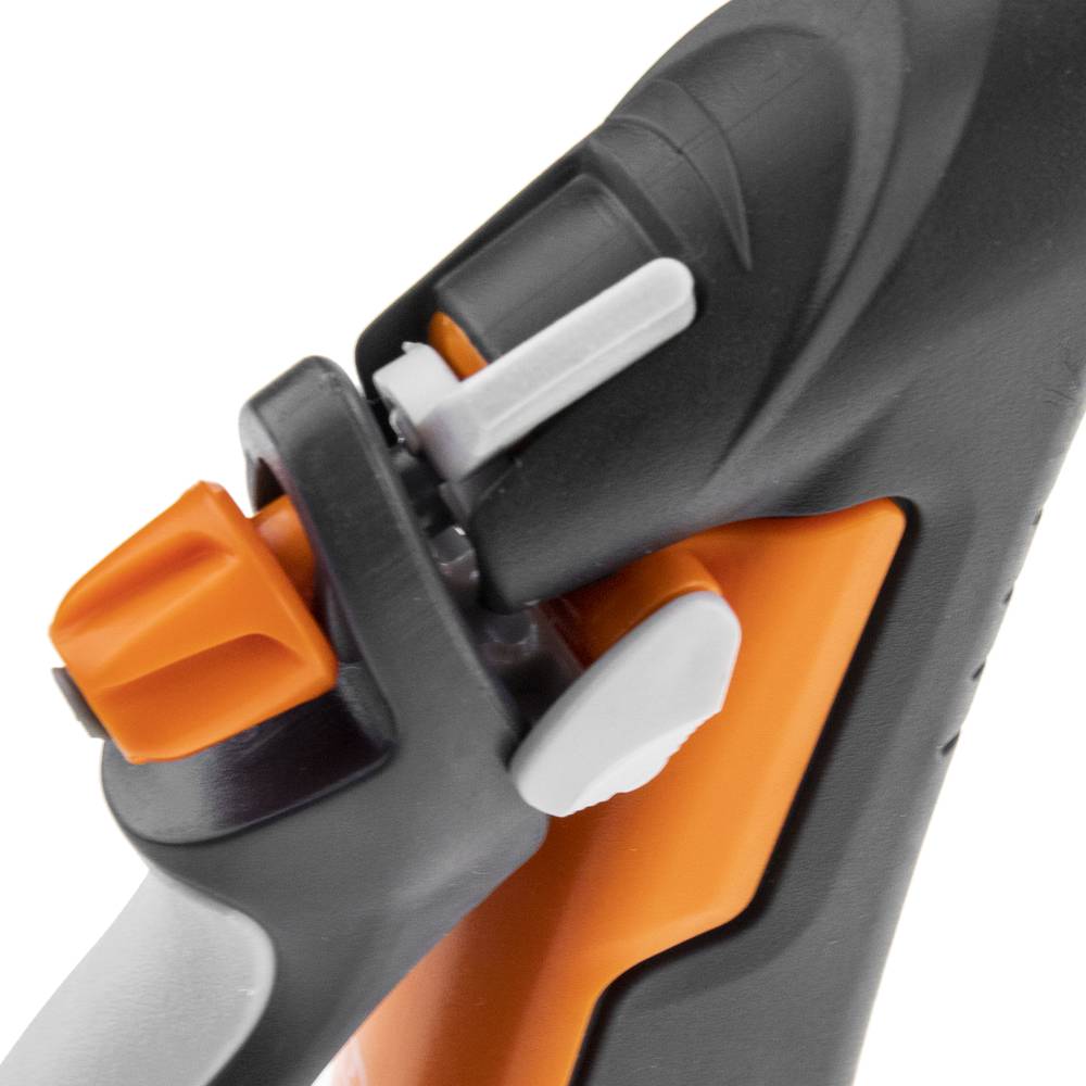 Pistola pulverizador de riego regulable con conector rápido y gatillo posterior