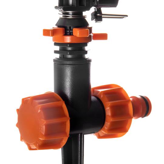 Sektorale Rasenbewässerungssprinkleranlage mit Pfahl 20 ° -360 ° 400 m²