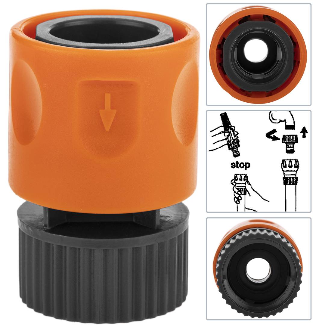 Quick connector for tap with 3/4