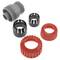 Hose connection hose with clamp 20 x 26 mm