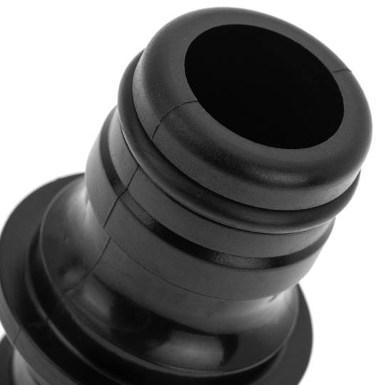 Pack of 5 units 1 inch 25 mm black male quick union and extension connector