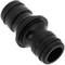 Pack of 5 units 1 inch 25 mm black male quick union and extension connector