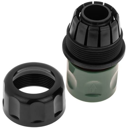 Confezione da 5 unità maglia di connessione rapida 1 pollice 25 mm colore nero e verde