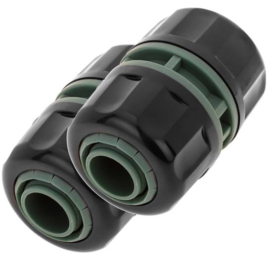 Confezione da 2 unità Riparatore per tubi da 1 pollice colore nero e verde