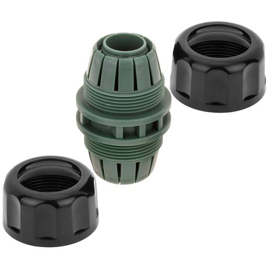 Confezione da 2 unità Riparatore per tubi da 1 pollice colore nero e verde