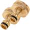 Lot de 2 adaptateurs de robinet avec filetage femelle 1