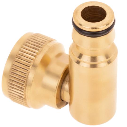 Adattatore per rubinetto ad angolo con filettatura femmina 3/4“ in ottone